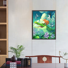 Load image into Gallery viewer, Diamond Painting - Full Square - Capibala watercolor painting (40*50CM)
