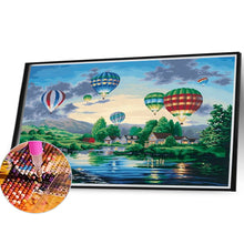 Load image into Gallery viewer, Diamond Painting - Full Square - hot air balloon (40*30CM)