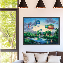 Load image into Gallery viewer, Diamond Painting - Full Square - hot air balloon (40*30CM)