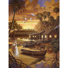 Load image into Gallery viewer, Diamond Painting - Full Square - woods house (30*40CM)