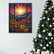 Load image into Gallery viewer, Diamond Painting - Full Square - flowers sunrise (30*40CM)
