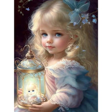Load image into Gallery viewer, Diamond Painting - Full Square - sweet girl (30*40CM)