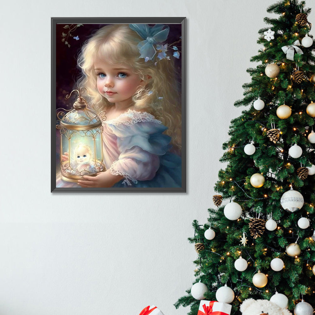 Diamond Painting - Full Square - sweet girl (30*40CM)