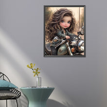 Load image into Gallery viewer, Diamond Painting - Full Round - sweet cool girl (40*50CM)