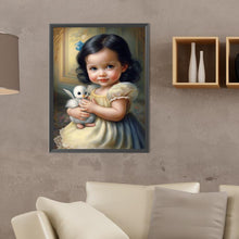 Load image into Gallery viewer, Diamond Painting - Full Round - sweet girl (30*40CM)
