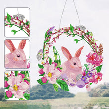 Load image into Gallery viewer, Cute Rabbit Diamond Painting Suncatcher DIY Diamond Painting Kits for Home Decor