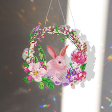 Load image into Gallery viewer, Cute Rabbit Diamond Painting Suncatcher DIY Diamond Painting Kits for Home Decor