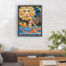 Load image into Gallery viewer, Diamond Painting - Full Round - sun and mermaid (30*40CM)
