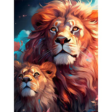 Load image into Gallery viewer, Diamond Painting - Full Round - lion (30*40CM)