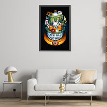 Load image into Gallery viewer, AB Diamond Painting - Full Round - White Rabbit and Mad Hatter (40*60CM)