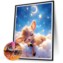 Load image into Gallery viewer, Diamond Painting - Full Round - Deer sleeping on the clouds (30*40CM)