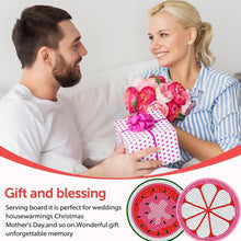 Load image into Gallery viewer, 6/8 Pcs Acrylic Summer Beach Diamond Painting Coasters with Holder Cork Pads