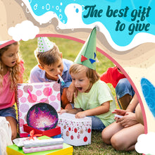 Load image into Gallery viewer, 6/8 Pcs Acrylic Summer Beach Diamond Painting Coasters with Holder Cork Pads