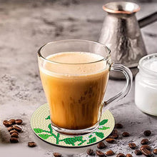 Load image into Gallery viewer, 6/8 Pcs Acrylic Summer Beach Diamond Painting Coasters with Holder Cork Pads