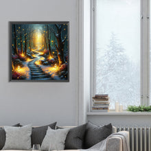 Load image into Gallery viewer, Diamond Painting - Full Round - Candlelight Forest (30*30CM)