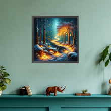 Load image into Gallery viewer, Diamond Painting - Full Round - Candlelight Forest (30*30CM)