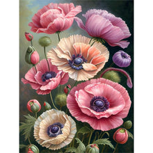 Load image into Gallery viewer, Diamond Painting - Full Round - poppy flower (30*40CM)