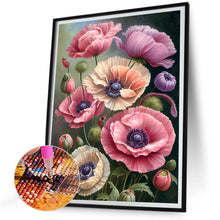 Load image into Gallery viewer, Diamond Painting - Full Round - poppy flower (30*40CM)