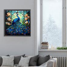 Load image into Gallery viewer, Diamond Painting - Full Round - Peacock (30*30CM)