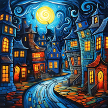 Load image into Gallery viewer, Diamond Painting - Full Round - star city (40*40CM)