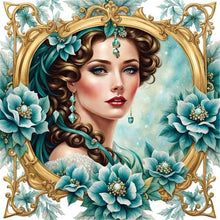 Load image into Gallery viewer, Diamond Painting - Full Round - noble lady (30*30CM)