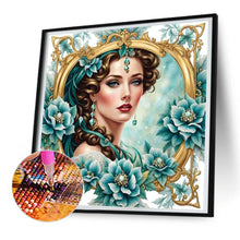 Load image into Gallery viewer, Diamond Painting - Full Round - noble lady (30*30CM)