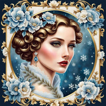 Load image into Gallery viewer, Diamond Painting - Full Round - noble lady (30*30CM)