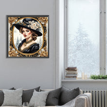 Load image into Gallery viewer, Diamond Painting - Full Round - noble lady (30*30CM)