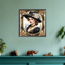 Load image into Gallery viewer, Diamond Painting - Full Round - noble lady (30*30CM)