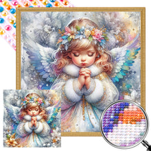 Load image into Gallery viewer, AB Diamond Painting - Full Round - praying angel (30*30CM)