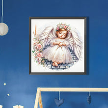Load image into Gallery viewer, AB Diamond Painting - Full Round - sleeping angel (30*30CM)