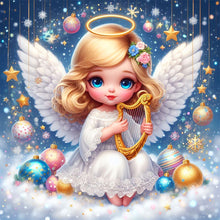 Load image into Gallery viewer, AB Diamond Painting - Full Round - wings girl (30*30CM)