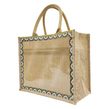 Load image into Gallery viewer, Linen Tote Bags Waterproof Daily Utility Bag for Grocery/School/Travel/Study/Gym