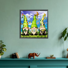 Load image into Gallery viewer, Diamond Painting - Full Round - Garden Gnome (30*30CM)