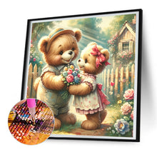 Load image into Gallery viewer, Diamond Painting - Full Round - Rose Care Bear (30*30CM)