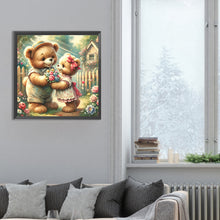Load image into Gallery viewer, Diamond Painting - Full Round - Rose Care Bear (30*30CM)
