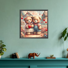 Load image into Gallery viewer, Diamond Painting - Full Round - Rose Care Bear (30*30CM)