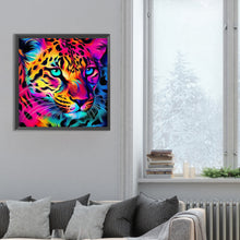 Load image into Gallery viewer, Diamond Painting - Full Round - colorful leopard (30*30CM)