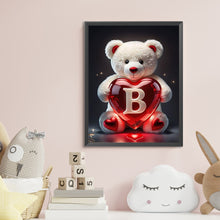 Load image into Gallery viewer, Diamond Painting - Full Round - Heart Letter Bear B (35*45CM)