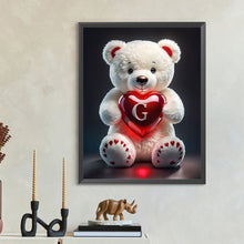 Load image into Gallery viewer, Diamond Painting - Full Round - Love letter bear G (35*45CM)
