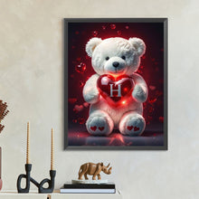 Load image into Gallery viewer, Diamond Painting - Full Round - Heart Letter Bear H (35*45CM)