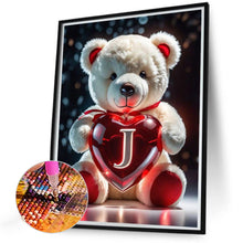 Load image into Gallery viewer, Diamond Painting - Full Round - Love Letter Bear J (35*45CM)