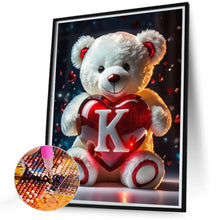 Load image into Gallery viewer, Diamond Painting - Full Round - Love letter bear K (35*45CM)