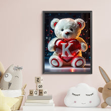 Load image into Gallery viewer, Diamond Painting - Full Round - Love letter bear K (35*45CM)