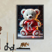 Load image into Gallery viewer, Diamond Painting - Full Round - Love letter bear K (35*45CM)