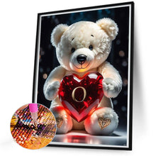 Load image into Gallery viewer, Diamond Painting - Full Round - Love Letter Bear O (35*45CM)