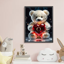 Load image into Gallery viewer, Diamond Painting - Full Round - Love Letter Bear O (35*45CM)