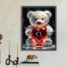 Load image into Gallery viewer, Diamond Painting - Full Round - Love Letter Bear O (35*45CM)