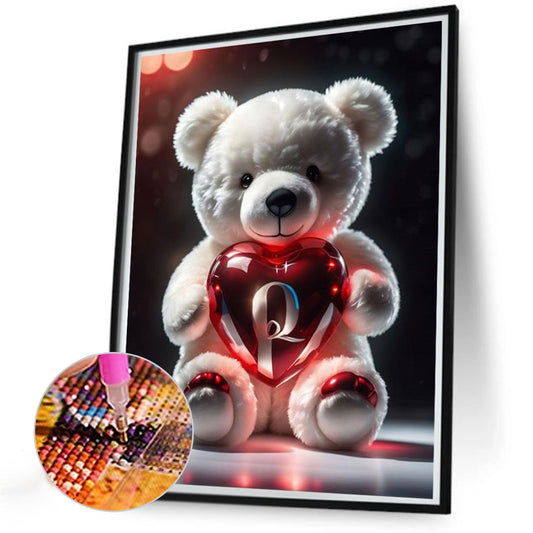 Diamond Painting - Full Round - Love letter bear Q (35*45CM)