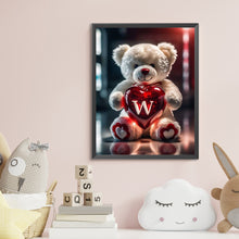 Load image into Gallery viewer, Diamond Painting - Full Round - Love Letter Bear W (35*45CM)